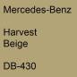 Preview: Mercedes-Benz, Harvest Beige, DB-430.